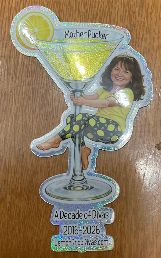 A Decade of Divas sticker